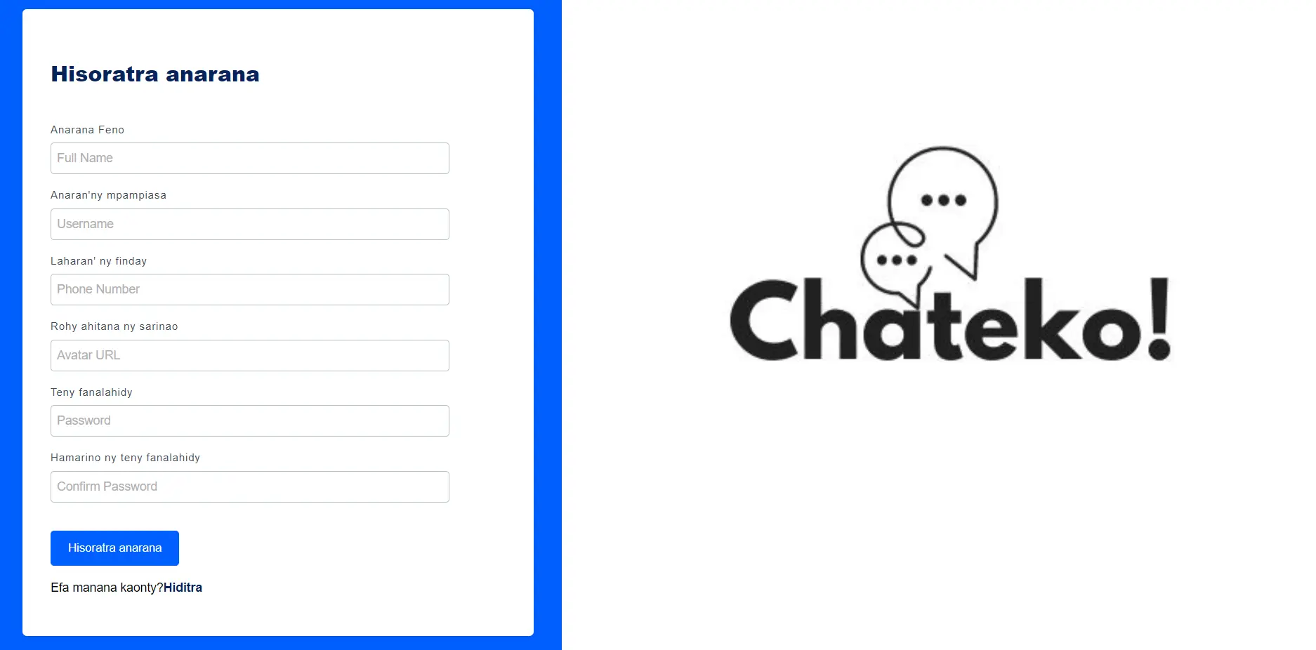 Chateko!